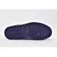 Air Jordan 1 Low Court Purple Black White 553558 500 Womens And Mens Shoes
